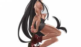 肌肉女漫画,力量与美的完美融合